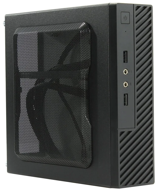 Корпус компьютерный Powerman ME100S-BK Black