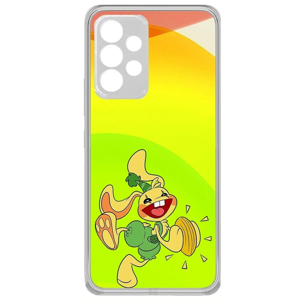 

Чехол-накладка Krutoff Clear Case Хаги Ваги-Крольчонок Бонзо для Samsung Galaxy A73 5G