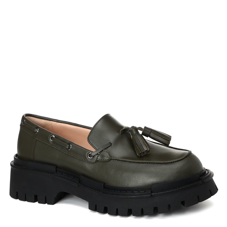 

Лоферы женские Tendance GLA1289-01 зеленые 41 EU, Зеленый, GLA1289-01