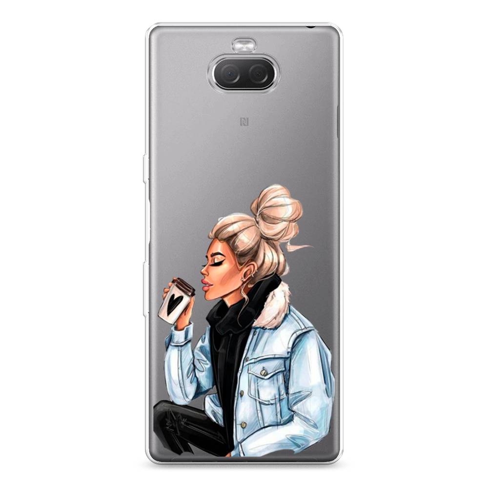 

Силиконовый чехол "Cute girl" на Sony Xperia 10 Plus, 54150-7