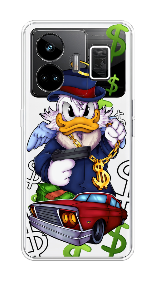 

Чехол на Realme GT Neo 5 5G/GT 3 "Scrooge McDuck with a Gold Chain", Красный;синий;белый, 2513750-6