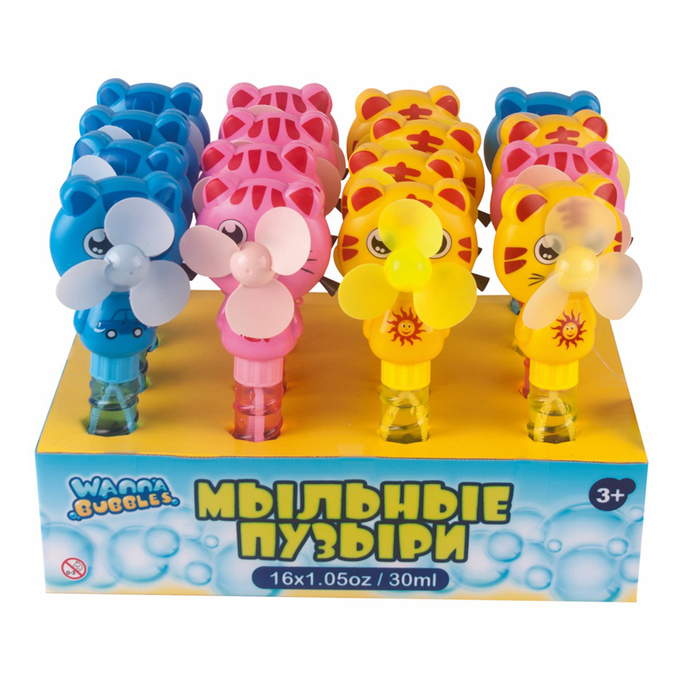 

Мыльные пузыри Вентилятор Wanna Bubbles 30 мл