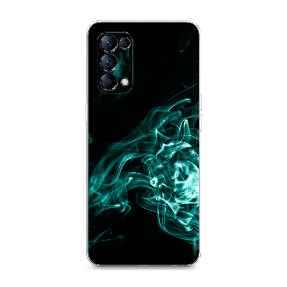 

Чехол для Oppo Reno 5 "Дым", Голубой;черный, 255250-3