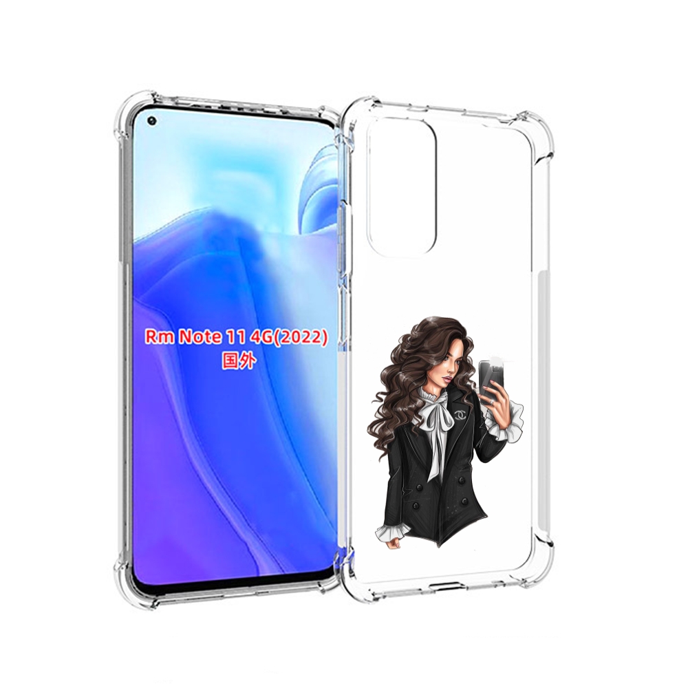 

Чехол MyPads Стильная-девушка для Xiaomi Redmi Note 11 4G ( Глобальная версия ), Tocco