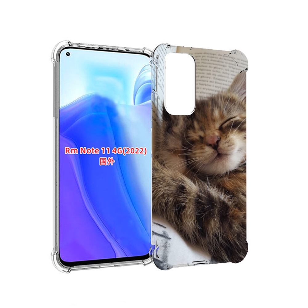 

Чехол MyPads Спящий-котенок для Xiaomi Redmi Note 11 4G ( Глобальная версия ), Tocco