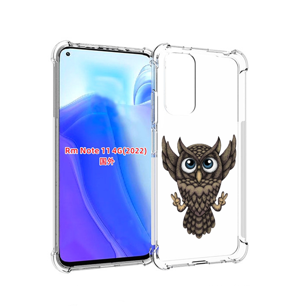 

Чехол MyPads Сова для Xiaomi Redmi Note 11 4G ( Глобальная версия ), Tocco