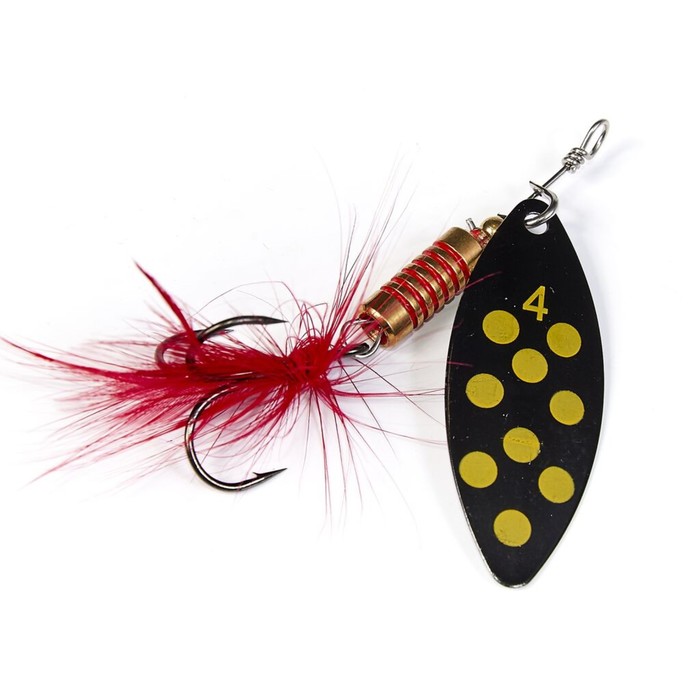 

Lucky John Блесна вращ. Lucky John spin x long 04, 9,0гр., цв.BF, Черный