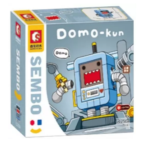 

Конструктор Sembo Block Domo-Kun-робот, для мальчика,девочки 6+, 110 деталей, 612504_Sembo
