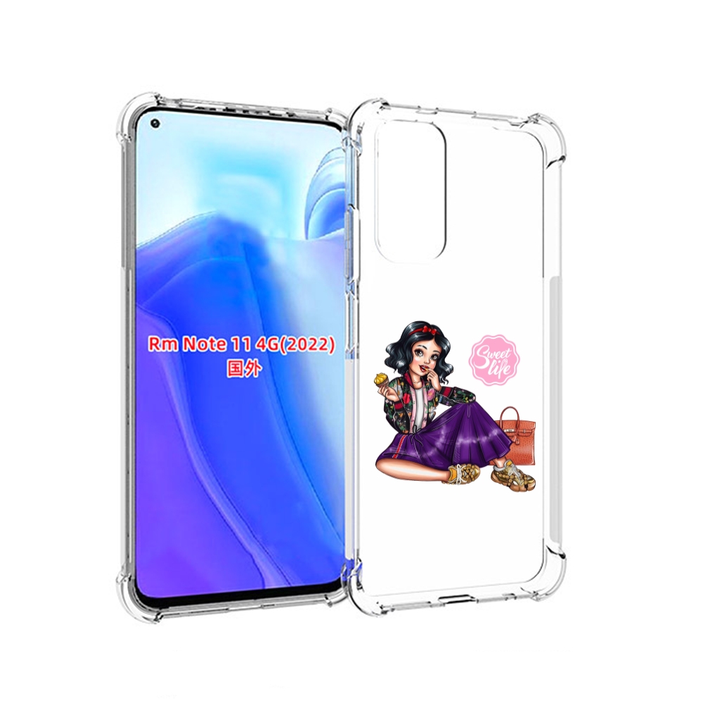 

Чехол MyPads Сладкая-жизнь женский для Xiaomi Redmi Note 11 4G ( Глобальная версия ), Tocco