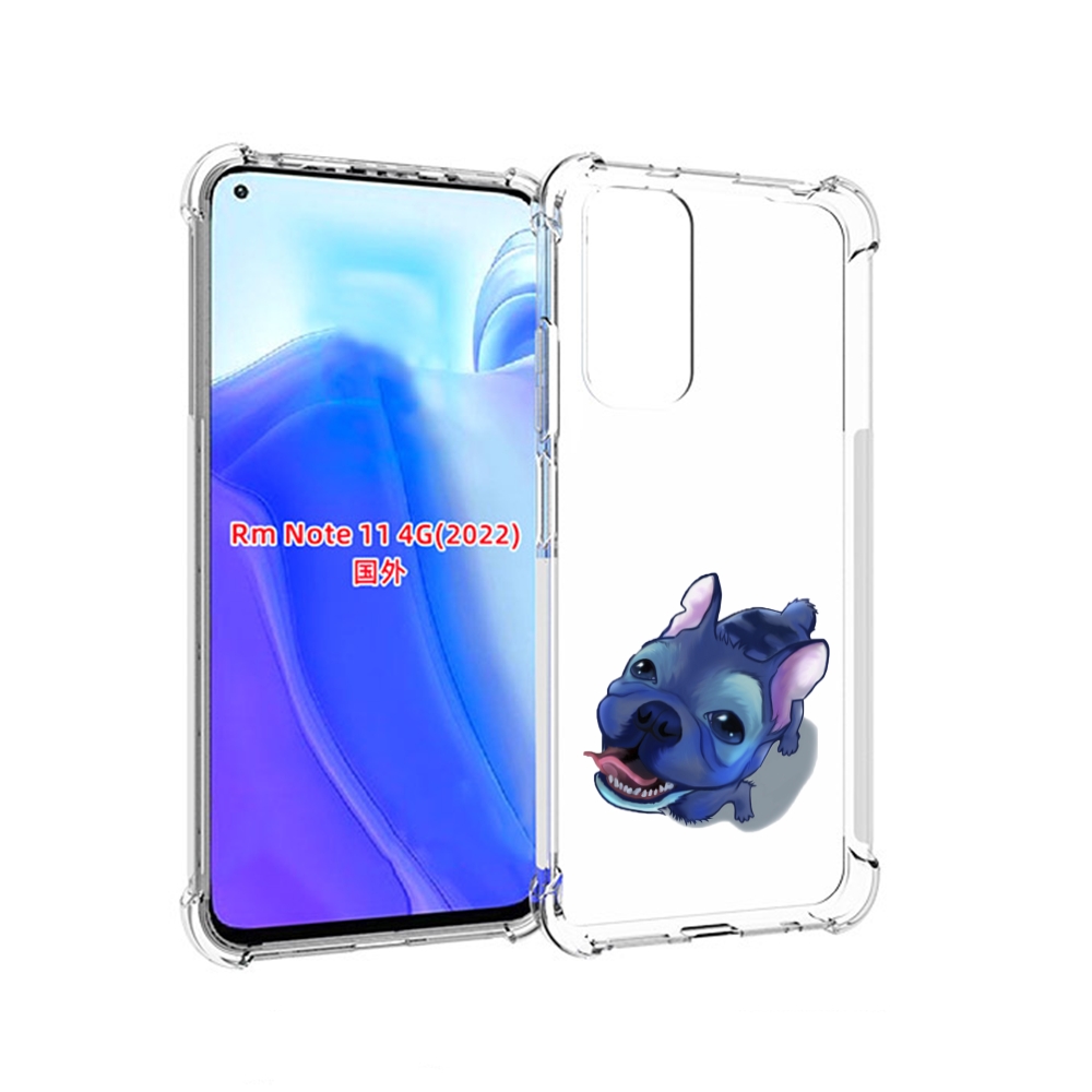 

Чехол MyPads Синий Пес для Xiaomi Redmi Note 11 4G ( Глобальная версия ), Tocco
