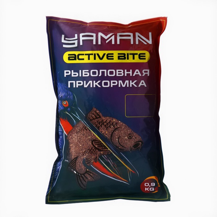 Yaman Прикормка Yaman Active Bite Лещ шоколад цвет коричневый 900 г 521₽