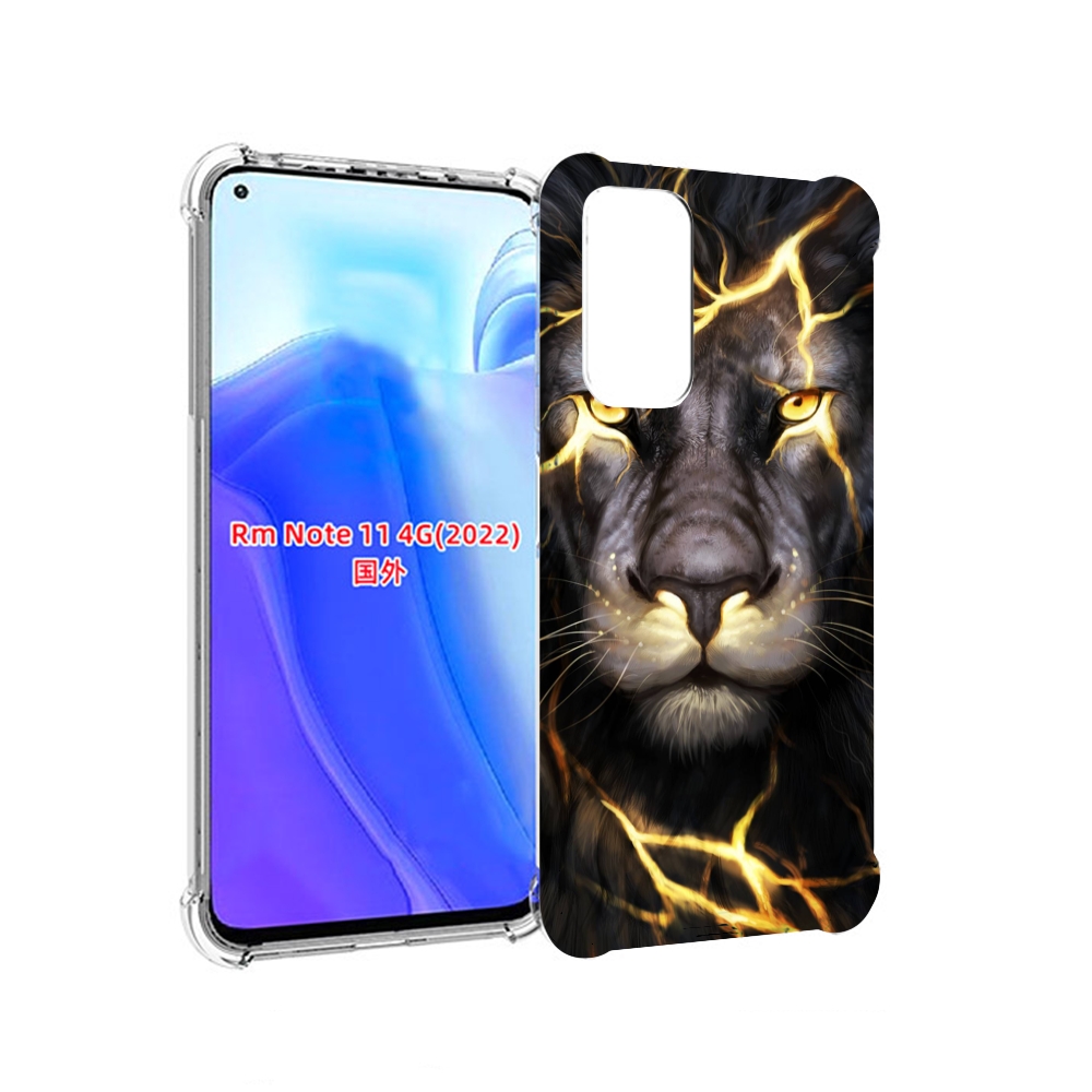 

Чехол MyPads Светящийся-лев мужской для Xiaomi Redmi Note 11 4G ( Глобальная версия ), Tocco