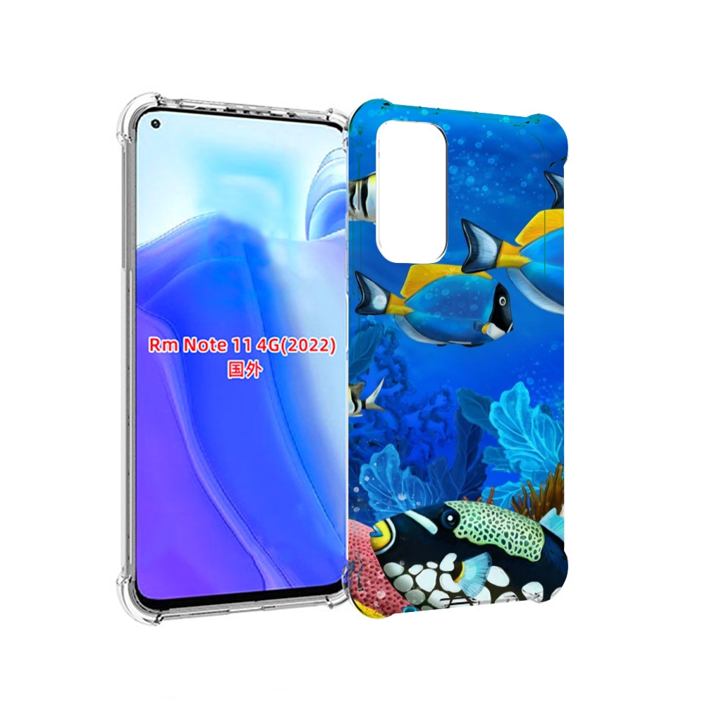 

Чехол MyPads Рыбки для Xiaomi Redmi Note 11 4G ( Глобальная версия ), Tocco