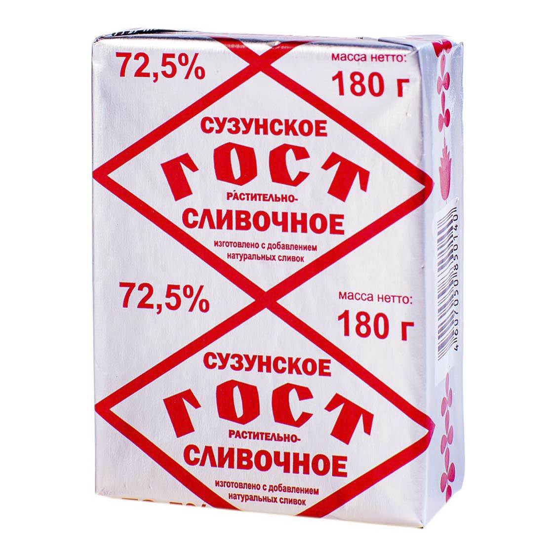 

Спред Сузунский Сузунское 72,5% 180 г