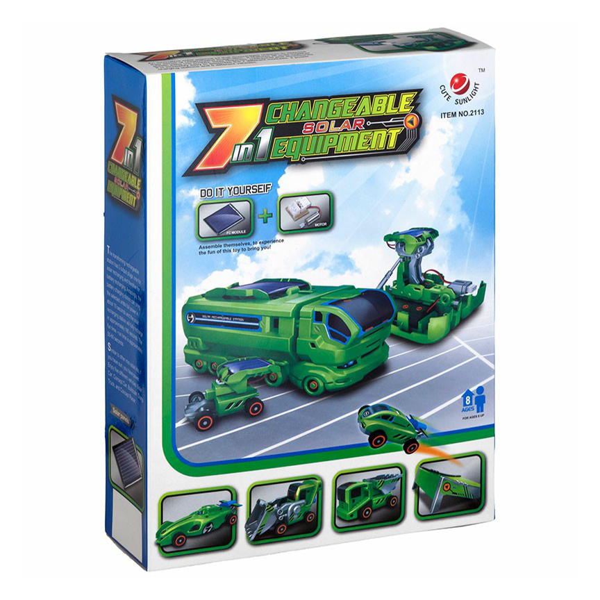 

Набор для опытов и исследований Электромеханический конструктор Changeable Equipment 7 в 1