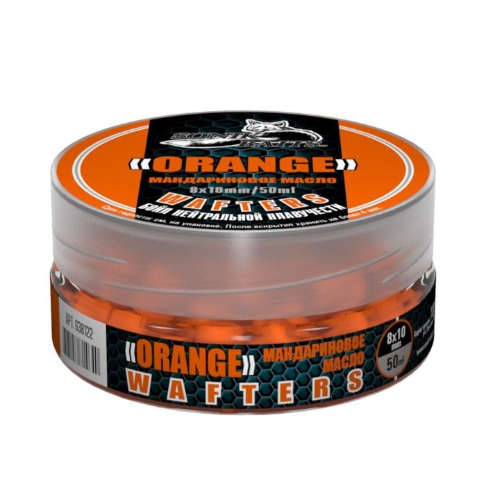 

Sonik Baits Бойл насадочный Sonik Baits Wafters, мандариновое масло, 8х10 мм, 25 г, Красный