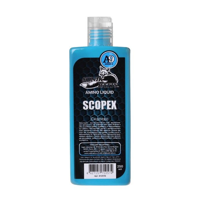 

Sonik Baits Ликвид Sonik Baits, скопекс, 250 мл, Голубой, Ликвид