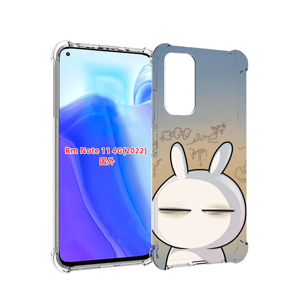

Чехол MyPads Подозрительный-зайка для Xiaomi Redmi Note 11 4G ( Глобальная версия ), Tocco