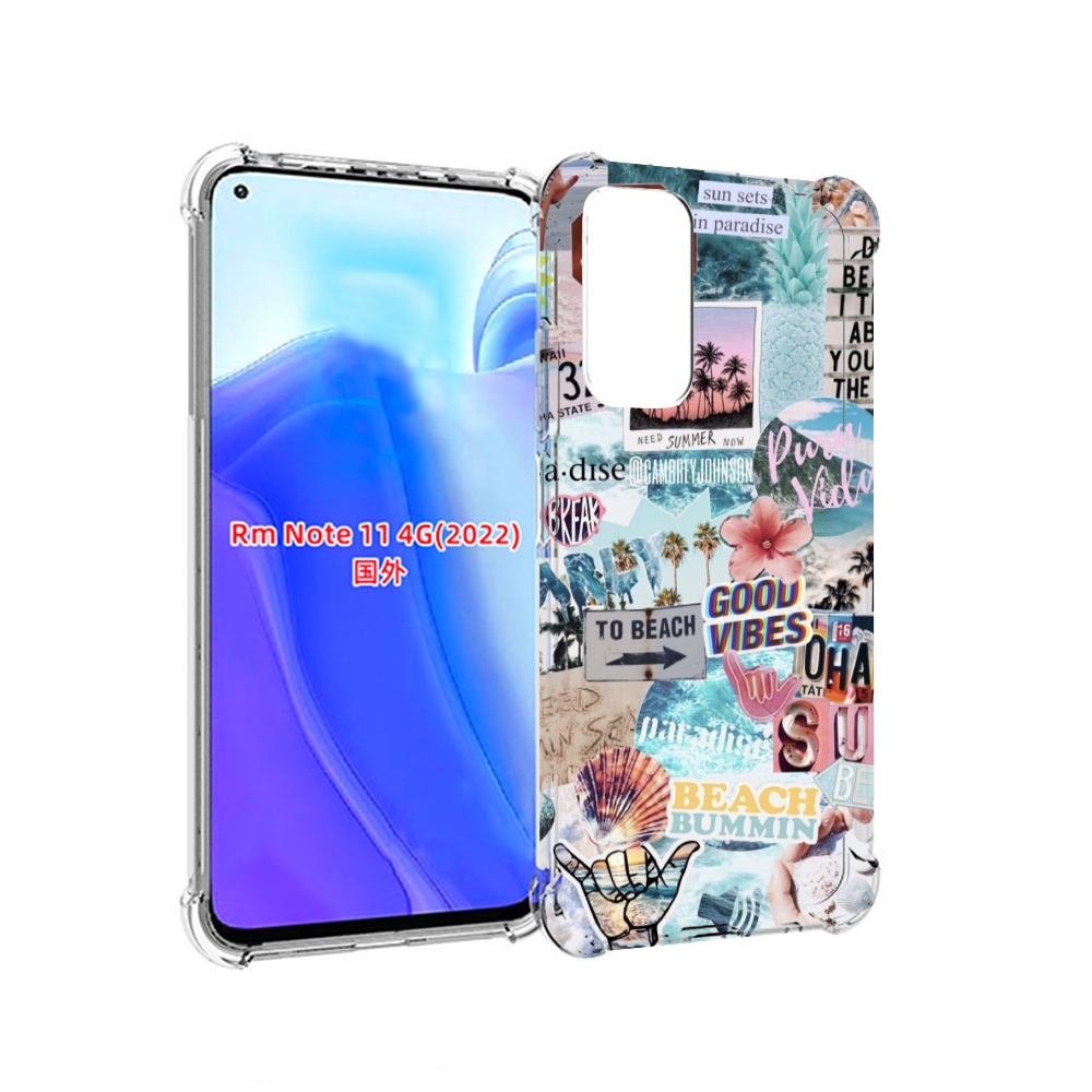 

Чехол MyPads Пляжи-постер для Xiaomi Redmi Note 11 4G ( Глобальная версия ), Tocco