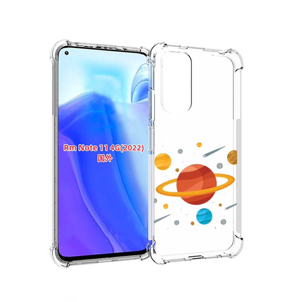 

Чехол MyPads Планета-Сатурн для Xiaomi Redmi Note 11 4G ( Глобальная версия ), Tocco