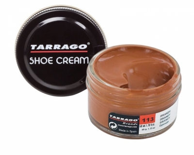 фото Крем банка для гладкой кожи shoe cream, стекло, 50 мл. tct31-113 tarrago