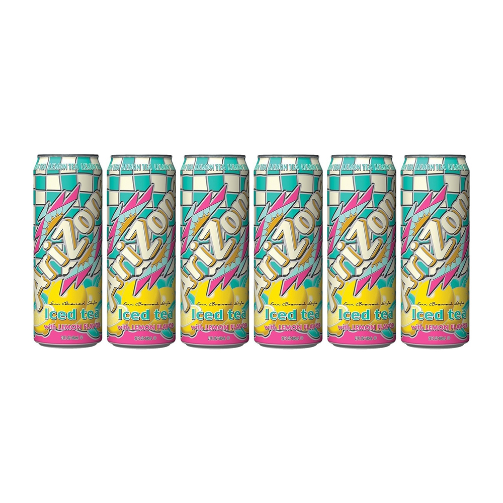 Напиток AriZona  Iced Tea Lemon 6 шт по 680 мл