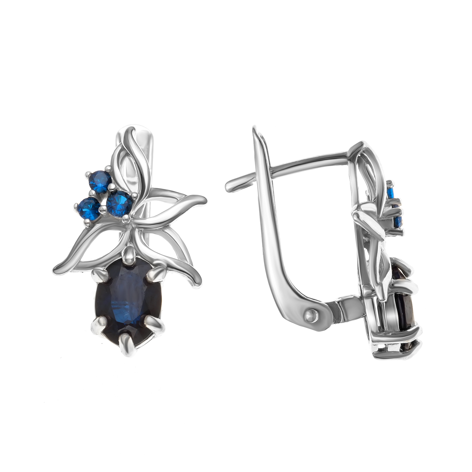 

Серьги из серебра с сапфиром TEOSA E-DRGR00806, E-DRGR00806