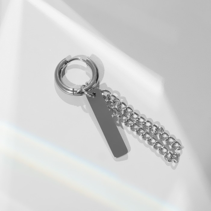 

Пирсинг для уха из стали Queen fair 9705764, 9705764