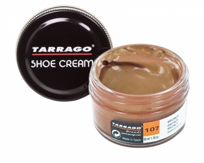 фото Крем банка для гладкой кожи shoe cream, стекло, 50 мл. tct31-107 tarrago