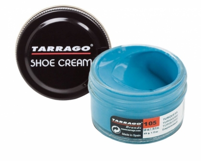 фото Крем банка для гладкой кожи shoe cream, стекло, 50 мл. tct31-105 tarrago