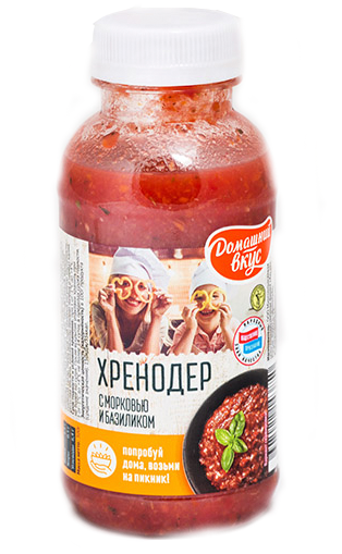 

Хренодер Домашний вкус с морковью и базиликом 300 г