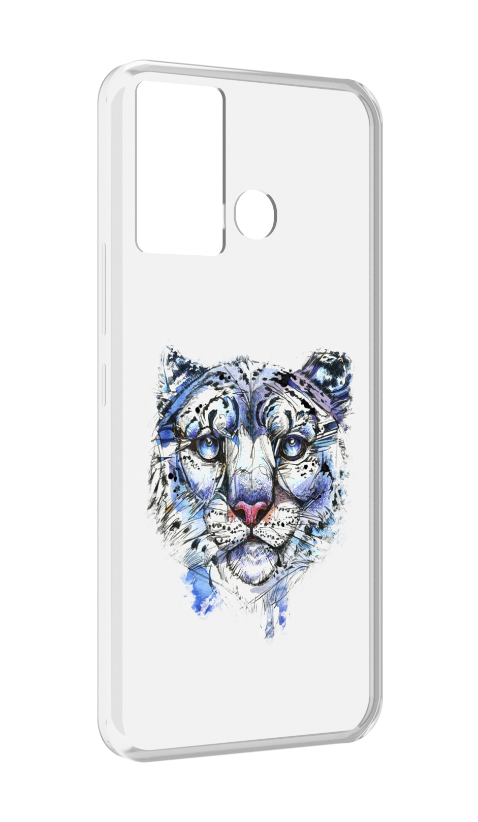

Чехол MyPads Тигр 4 для Infinix Hot 12 Play, Прозрачный, Tocco