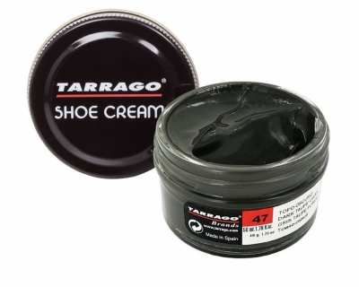 фото Крем банка для гладкой кожи shoe cream, стекло, 50 мл. tct31-047 tarrago