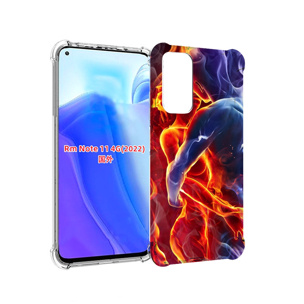 

Чехол MyPads Огонь-вода для Xiaomi Redmi Note 11 4G ( Глобальная версия ), Tocco