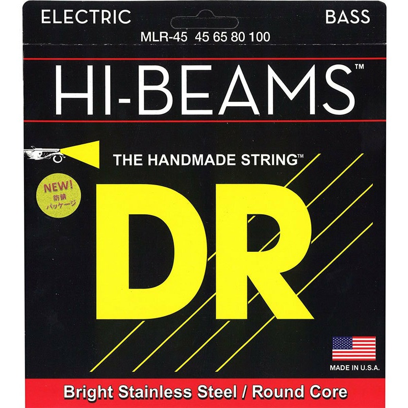 фото Струны для бас-гитары dr string mlr-45