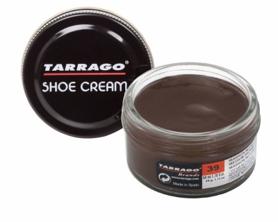 фото Крем банка для гладкой кожи shoe cream, стекло, 50 мл. tct31-039 tarrago