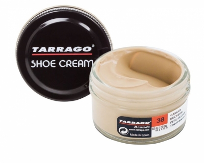 фото Крем банка для гладкой кожи shoe cream, стекло, 50 мл. tct31-038 tarrago