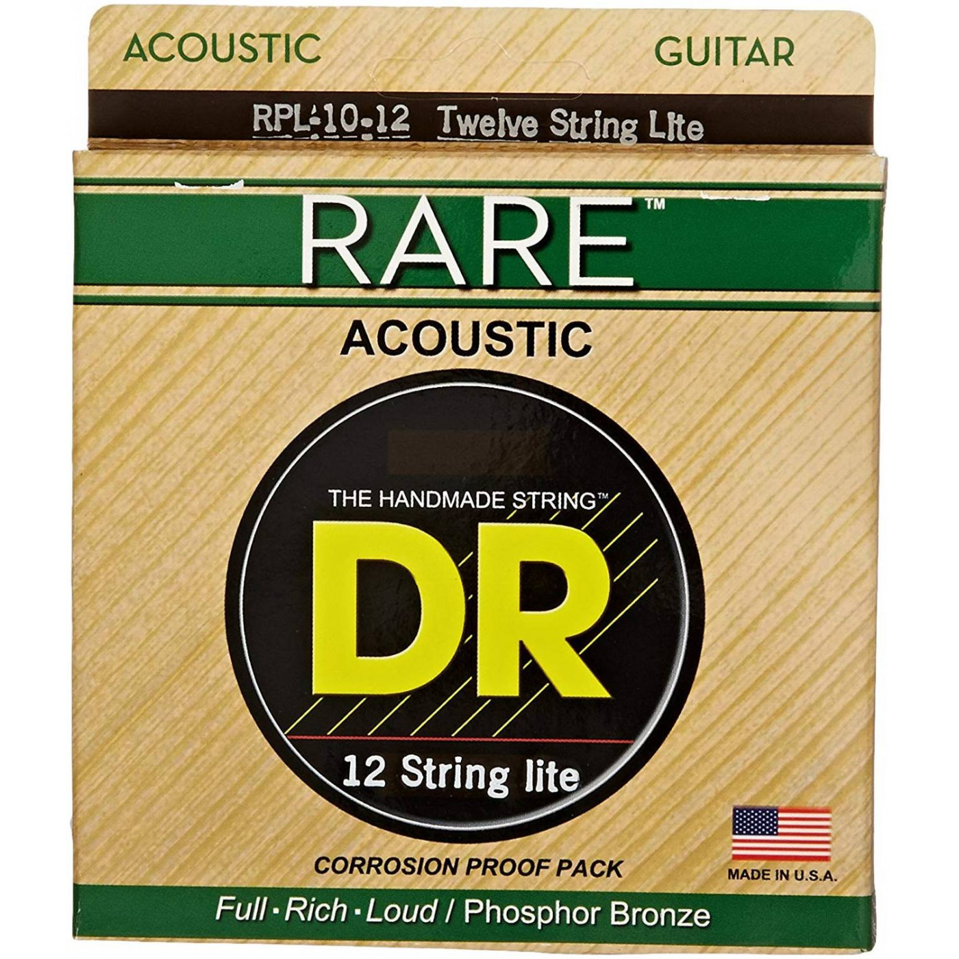 

Струны для акустической гитары DR String Rare RPL-10/12, Rare RPL-10/12
