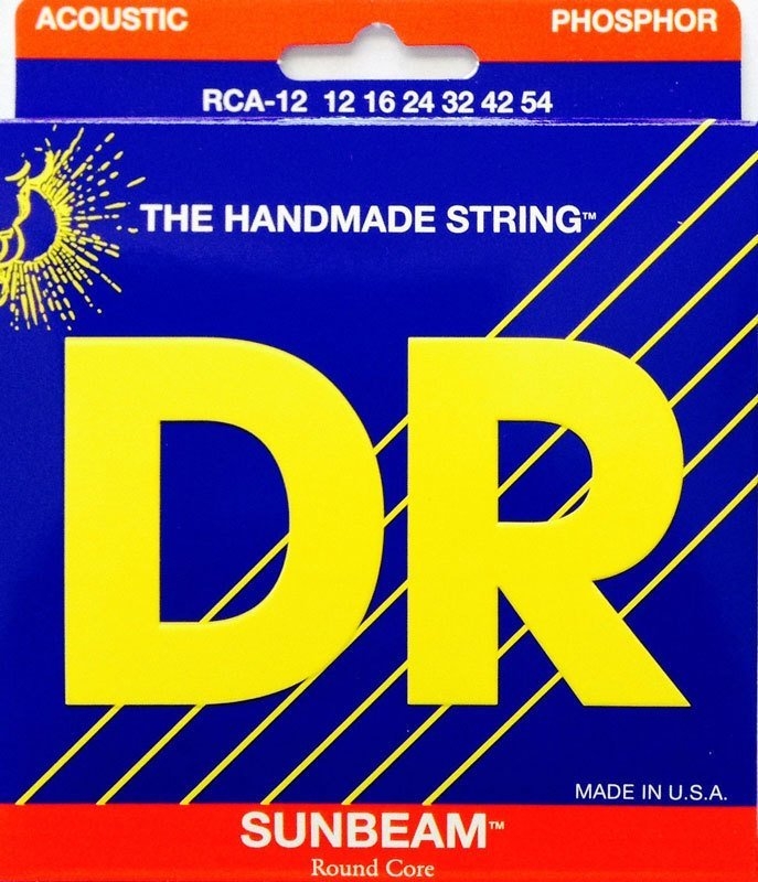 фото Струны для акустической гитары dr string sunbeam rca-12