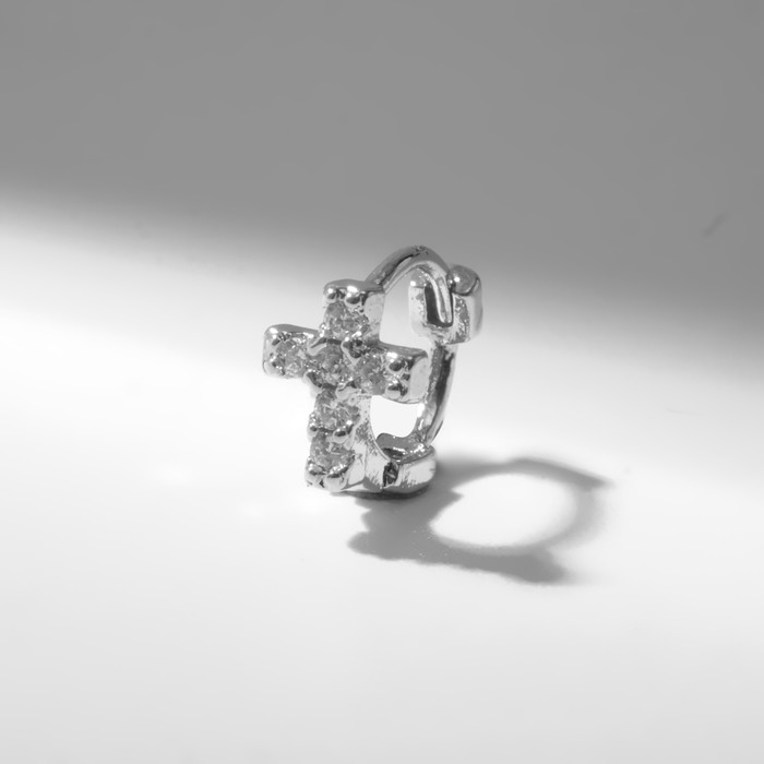 

Пирсинг для уха из меди Queen Fair 9705792, фианит, 9705792