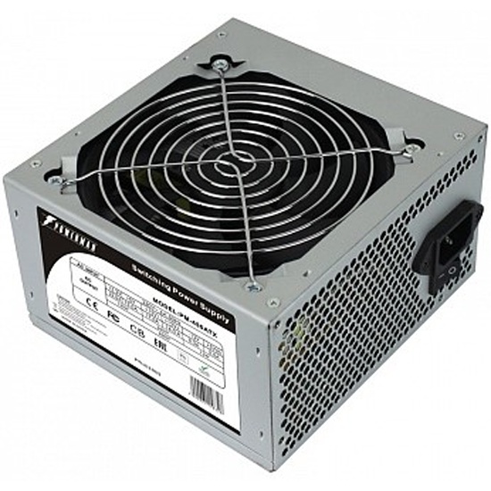 

Блок питания Powerman 450W (6115832), Серебристый