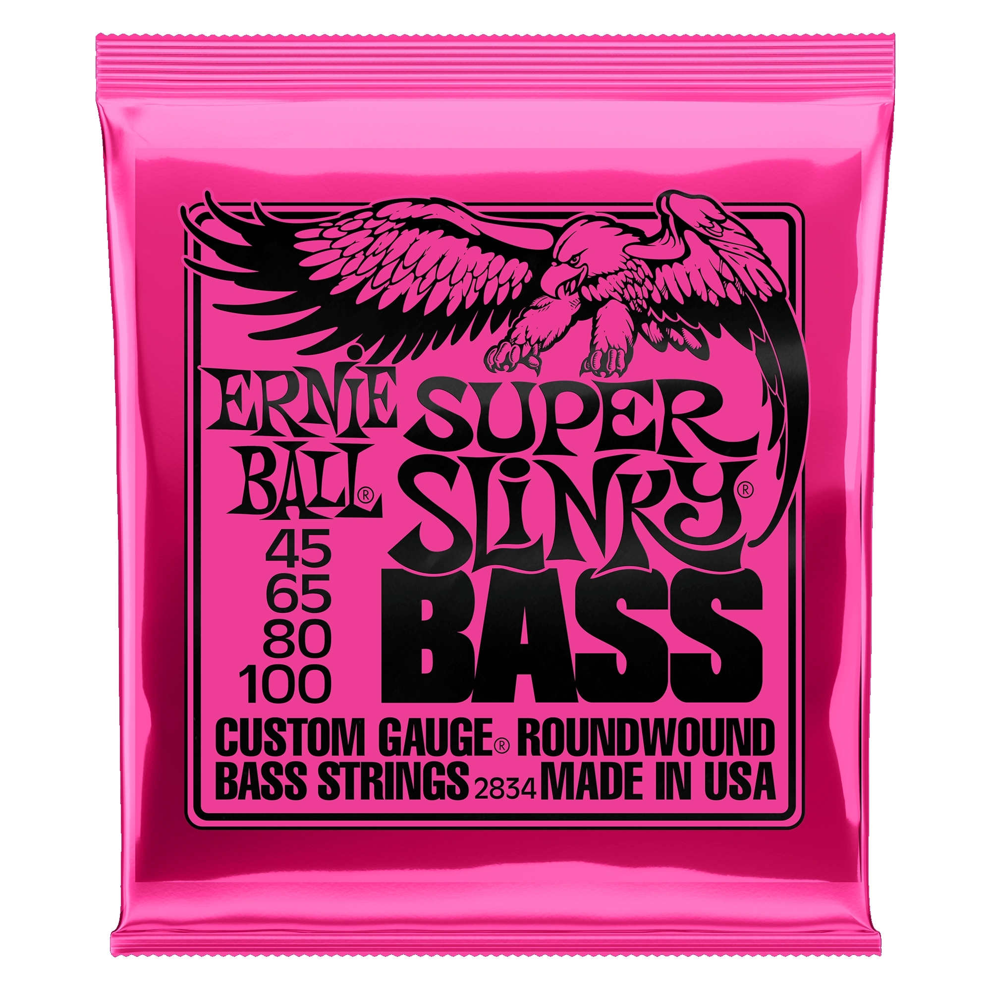 фото Струны для бас-гитары ernie ball 2834