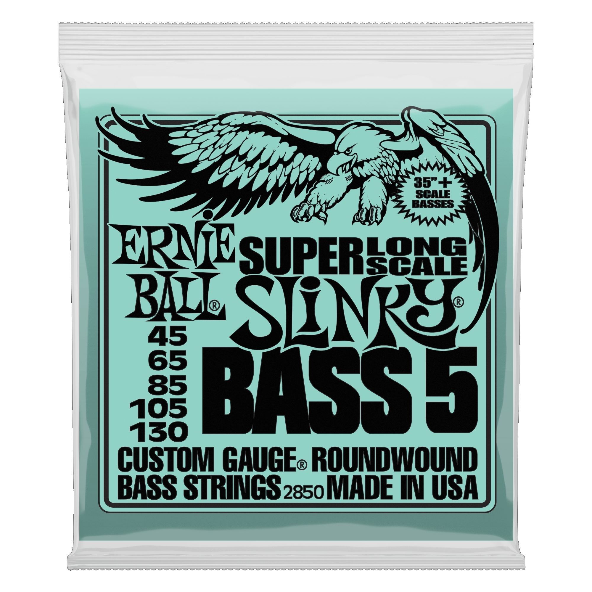 фото Струны для бас-гитары ernie ball 2850