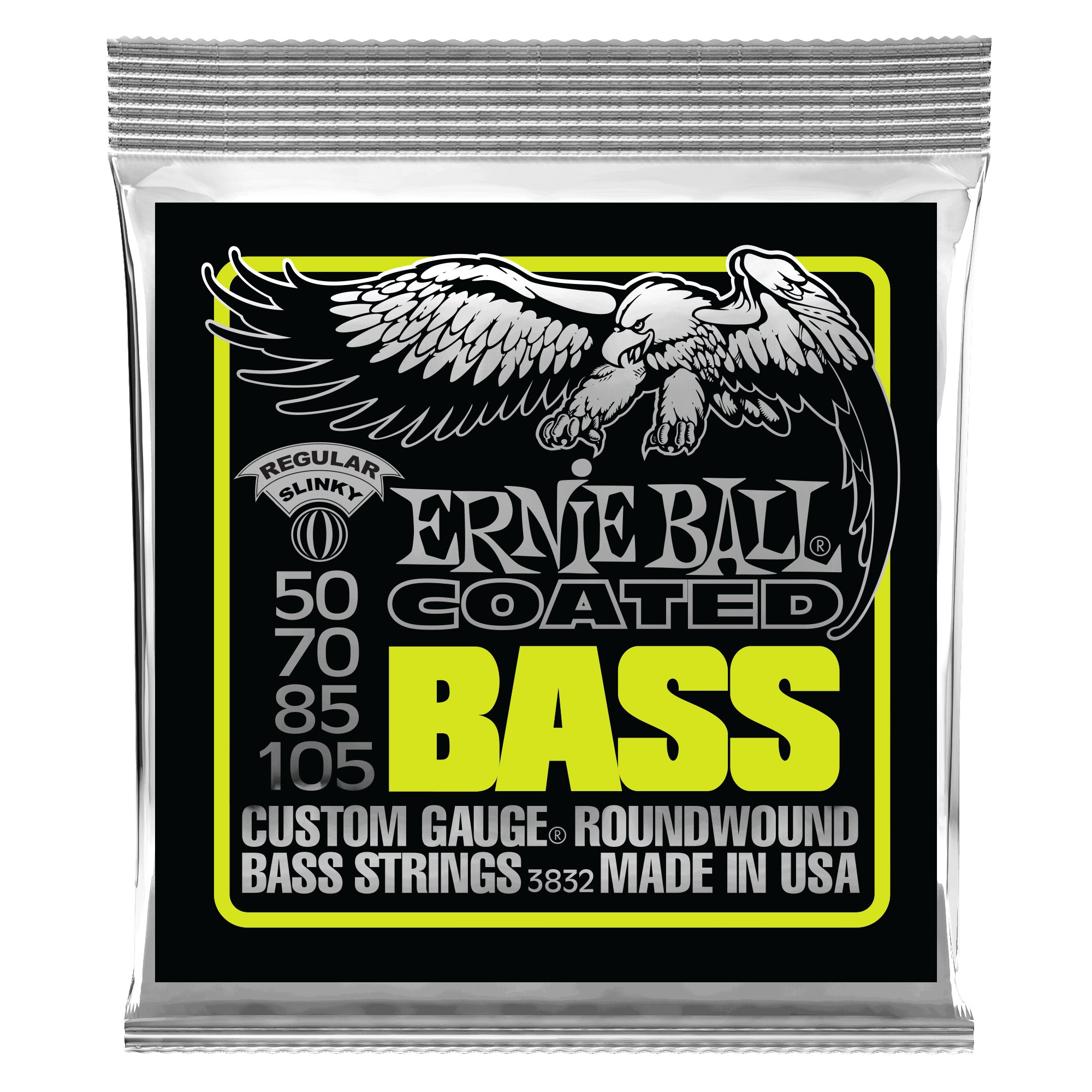 фото Струны для бас-гитары ernie ball 3832