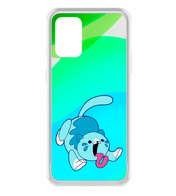 Чехол-накладка Krutoff Clear Case Хаги Ваги - Конфетная Кошка для Xiaomi Redmi Note 11S