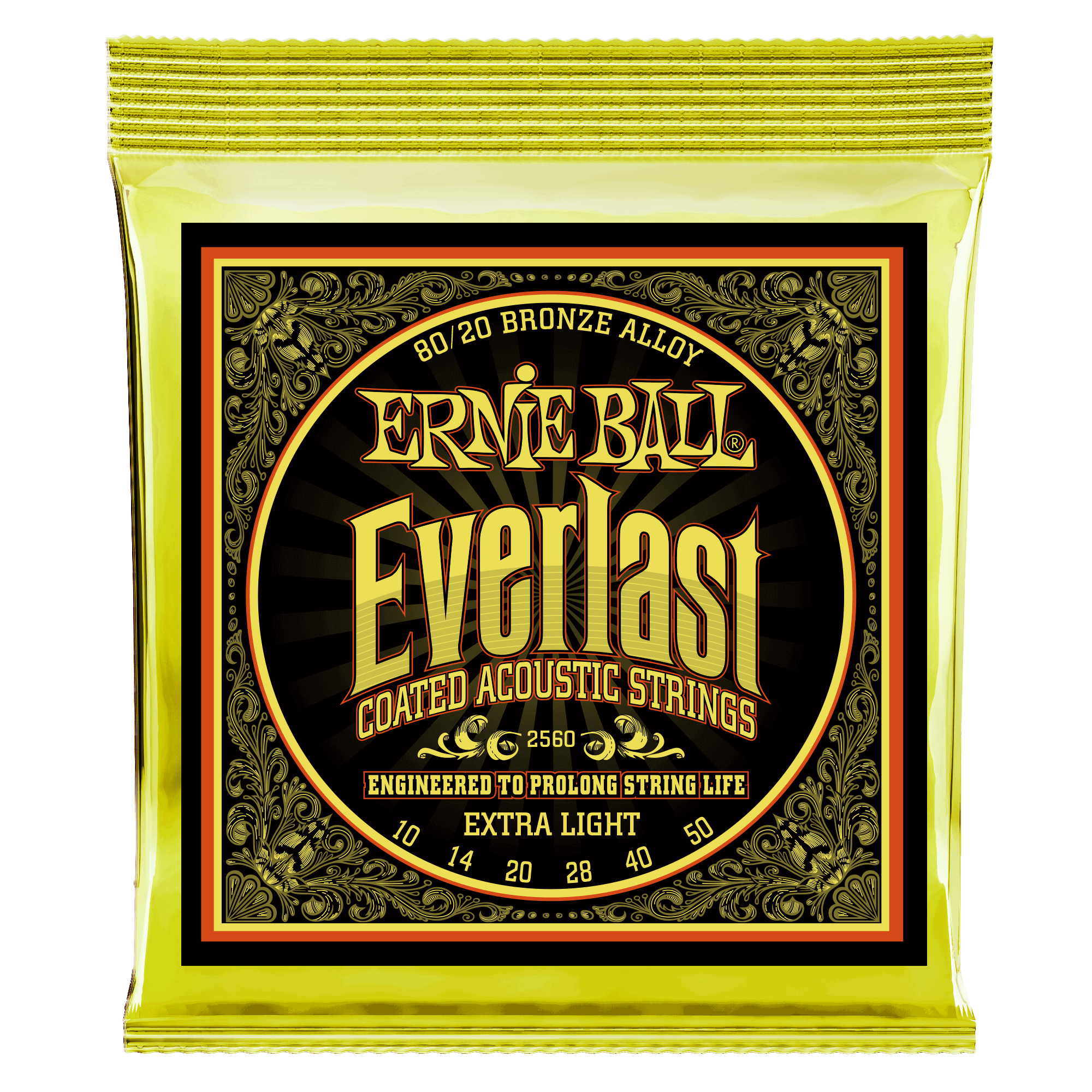 фото Струны для акустической гитары ernie ball 2560