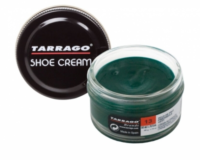 фото Крем банка для гладкой кожи shoe cream, стекло, 50 мл. tct31-013 tarrago