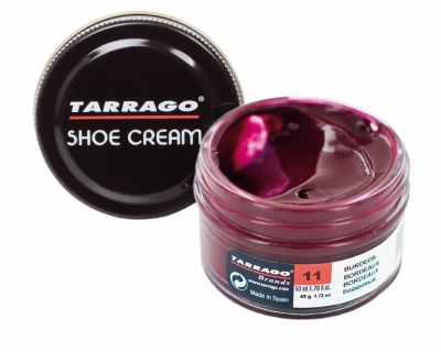 фото Крем банка для гладкой кожи shoe cream, стекло, 50 мл. tct31-011 tarrago