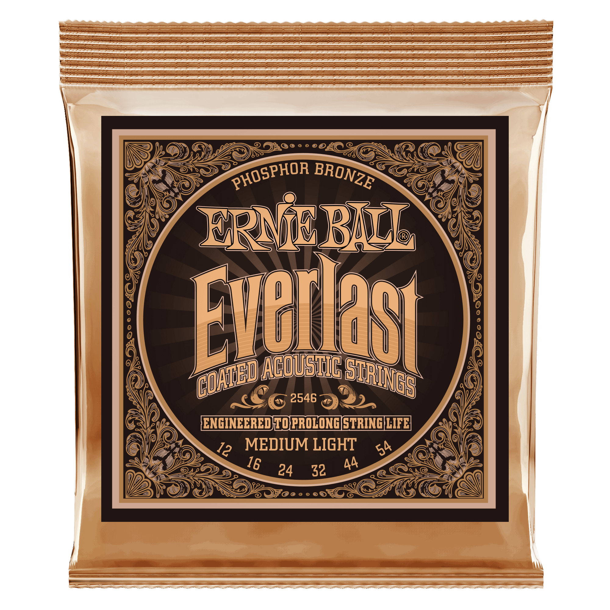 фото Струны для акустической гитары ernie ball 2546