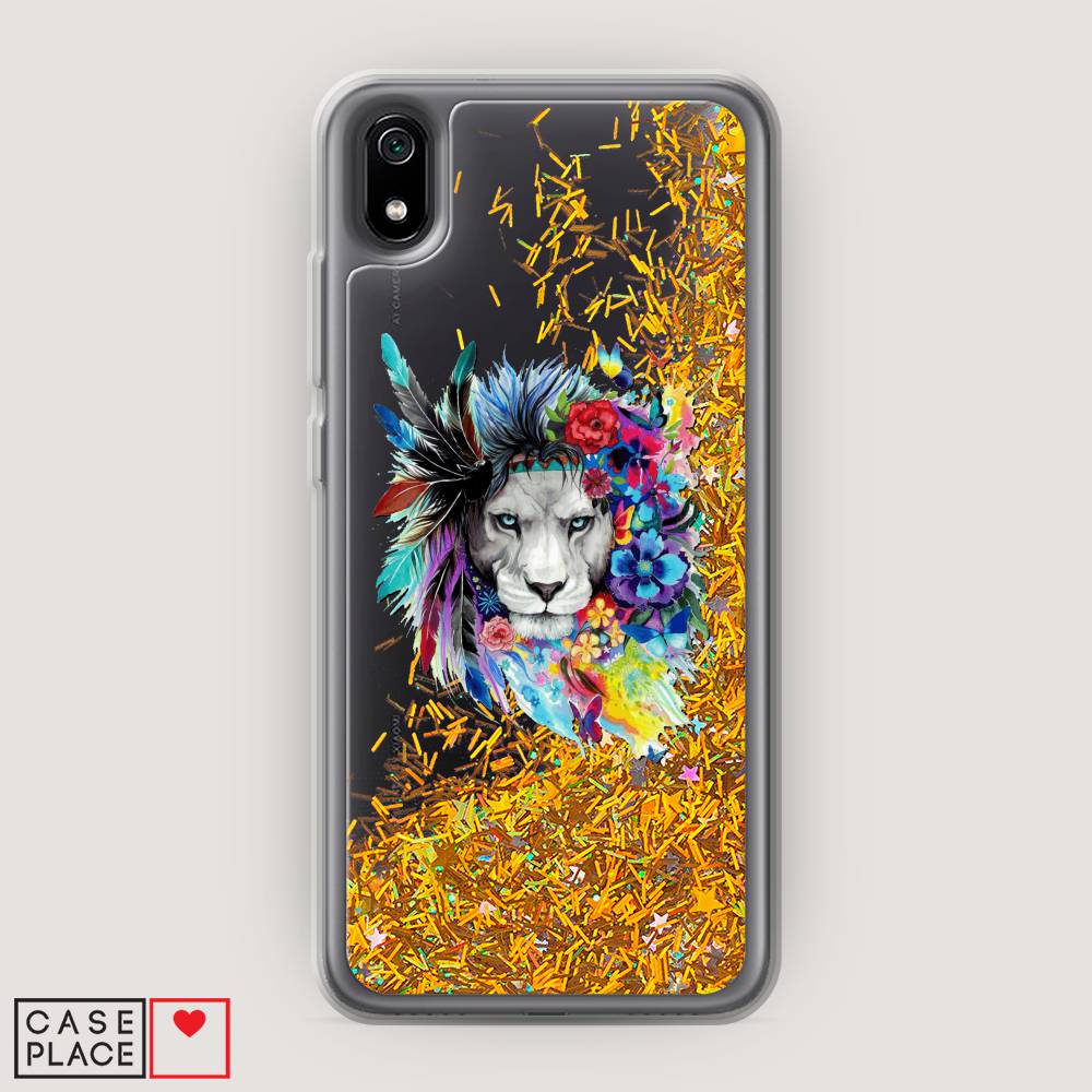 

Чехол Awog на Xiaomi Redmi 7A "Гавайский лев", Разноцветный, 35490-1